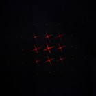 Лазерная указка, 532 нм, 4 насадки, 2 ААА, красный луч - Фото 4