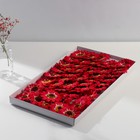 Мыльные лепестки "Бутон подсолнуха. Красный" 8,5х8,5х3 см (комплект 50 шт) - фото 27147004