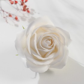 Мыльные лепестки "Бутон королевской розы. Белый" 7х7х6 см