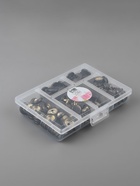 Кнопки установочные, Дельта, d=15 мм, 40 шт., с установщиком, в органайзере, 11.8×8.1×2.3 см, цвет чёрный никель - Фото 4