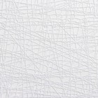 Клеёнка на стол ПВХ «Паутинка», ширина 137 см, рулон 20 метров, толщина 0,5 мм, цвет белый - фото 7875434