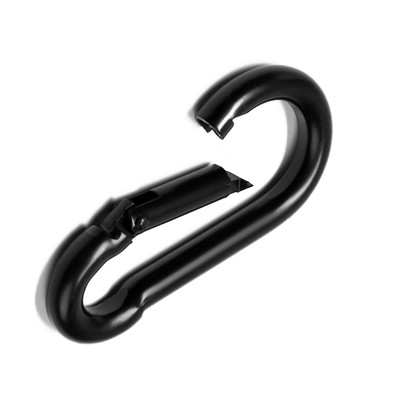 Карабин ТУНДРА krep, DIN5299С, 8×80 мм, черный, 1 шт.