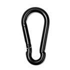 Карабин ТУНДРА krep, DIN5299С, 10×100 мм, черный, 1 шт. - Фото 2