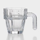 Набор для напитков Доляна «Аква», 5 предметов: кувшин 1.2 л, 2 кружки 285 мл, 2 стакана 285 мл, стекло, прозрачный - Фото 8
