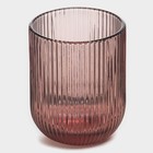 Стакан Magistro «Грани», 260 мл, 7.5×9.5 см, стекло, сиреневый - Фото 3