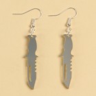 Серьги «Не беси», 6 х 9 см - Фото 3