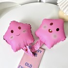 Воздушный шар фольгированный 10" «Звезда смайл», для палочки, МИКС - Фото 3