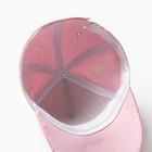 Кепка для девочек MINAKU "Единорог" цвет розовый, р-р 52 - Фото 4