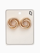 Серьги металл «Геометрия» круги переплетённые, цвет золото  (артикул 9901669)  большой выбор товаров оптом и в розницу по низким ценам с доставкой