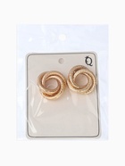 Серьги металл «Геометрия» круги переплетённые, цвет золото  (артикул 9901669)  большой выбор товаров оптом и в розницу по низким ценам с доставкой