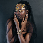 Браслет металл «Змея», узкий, цвет золото - Фото 3