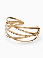 Браслет манжета «Афина», d=6.5 см, многослойный, цвет золото - Фото 3