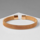 Браслет металл «Афина» плетение, цвет золото - фото 30909807