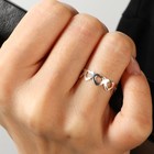 Кольцо «Сердца» 1,6 см - Фото 3