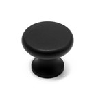 Ручка кнопка CAPPIO PK320, d=24 мм, цвет черный - Фото 3