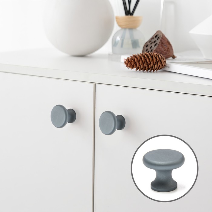 

Ручка кнопка CAPPIO PK320, d=24 мм, цвет графит