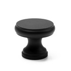 Ручка кнопка CAPPIO PK321, d=24 мм, цвет черный - Фото 2