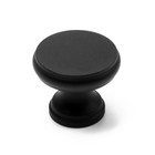 Ручка кнопка CAPPIO PK321, d=24 мм, цвет черный - Фото 3