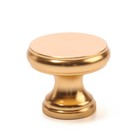 Ручка-кнопка CAPPIO PK321, d=24 мм, цвет золото - фото 23298758