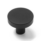 Ручка кнопка CAPPIO PK325, d=30 мм, цвет черный - Фото 3