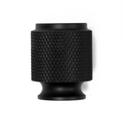 Ручка кнопка CAPPIO PK327, d=20 мм, цвет черный - фото 806647967