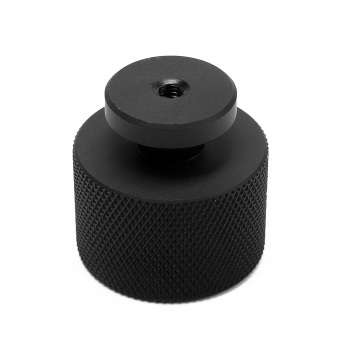 Ручка кнопка CAPPIO PK329, d=30 мм, цвет черный