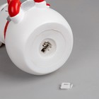Светодиодная фигура «Снеговик» 9 × 20 × 9 см, пластик, батарейки LR44х3, свечение тёплое белое - Фото 3