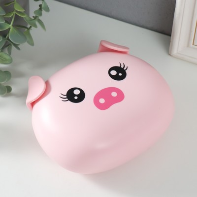 Шкатулка музыкальная механическая «Пятачок», пластик, 15×12.7×7 см