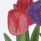 Алмазная вышивка «Тюльпаны» интерьерный декор - фото 11047435