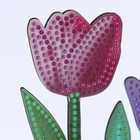 Алмазная вышивка «Цветы с бабочками в саду» интерьерный декор - Фото 3