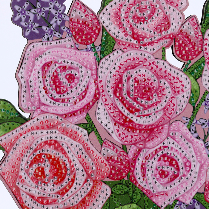 Алмазная вышивка «Розы» интерьерный декор - фото 1907933089