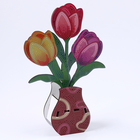 Алмазная вышивка «Тюльпаны вазе» интерьерный декор - Фото 2