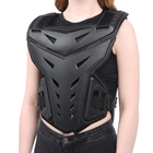 Мотозащита детская, панцирь, регулируемый размер, черный 9828460