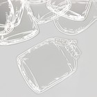 Наклейки пластик "Баночки для хранения" набор 30 шт 3х8,8 см - фото 23291179