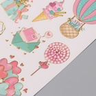 Фотоальбом на кольцах 25 листов Keep memories «Любовь там, где в неё верят!», с наклейками, 19×27×3 см - Фото 6