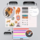 Фотоальбом на кольцах 25 листов Keep memories «Лев», с наклейками, 19×27×3 см - Фото 2