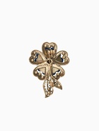 Брошь «Цветок желаний», цвет морской в чернёном золоте - Фото 3