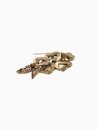 Брошь «Цветок желаний», цвет морской в чернёном золоте - Фото 3