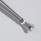 Шабер-триммер, двусторонний, 11.8 см, цвет серебристый - Фото 4