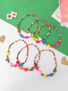 Бусы детские «Выбражулька. Сердечки», 40 см, МИКС - Фото 4