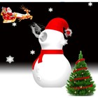 Бесконтактный вакуумно-волновой стимулятор клитора 10 режимов, USB, новогодний - Фото 3