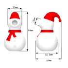 Бесконтактный вакуумно-волновой стимулятор клитора 10 режимов, USB, новогодний - Фото 2