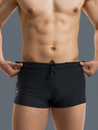 Плавки для плавания ONLYTOP, р. 46, цвет чёрный - Фото 4