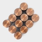 Набор баночек стеклянных для специй Доляна «Стиль», 100 мл, 4.5×8 см, 12 шт. - Фото 2