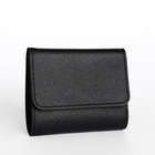 Кошелёк женский на кнопке, цвет чёрный - Фото 2