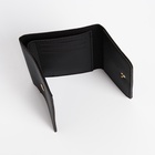 Кошелёк женский на кнопке, цвет чёрный - Фото 5