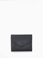 Кошелёк женский на кнопке 11.5×0.5×9 см, чёрный - Фото 6