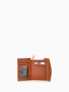 Кошелёк женский на кнопке 11.5×0.5×9 см, рыжий - Фото 3