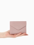 Кошелёк женский на кнопке 11.5×0.5×9 см, пудровый - Фото 2