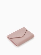 Кошелёк женский на кнопке 11.5×0.5×9 см, пудровый - Фото 5